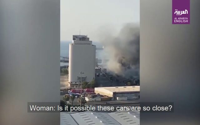 Closest Footage Of The Beirut Lebanon Blast
