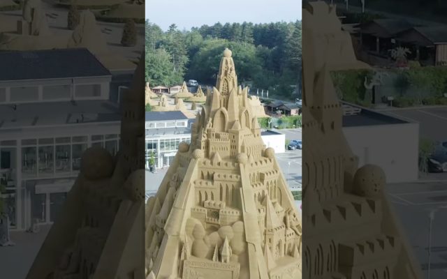 Take A Look At The World’s Tallest Sand Castle