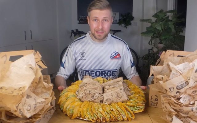 A Competitive Eater Downs 50 Tacos in Under an Hour
