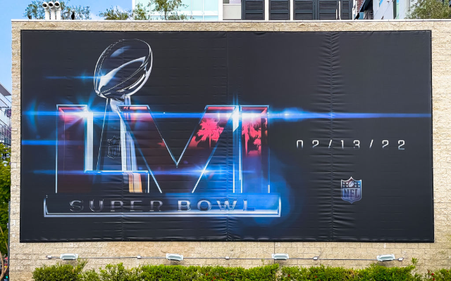 Why Does the Super Bowl 56 Logo Look Like a Bloody Crime Scene?