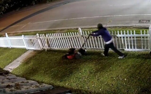 A Burglar Stole a Lawnmower . . . But Mowed the Victim’s Front and Back Lawns with It First