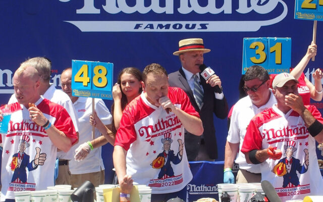 Joey Chestnut Wins Nathan’s Hot Dog Eating Contest For 15th Time