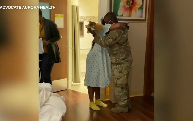 A Military Husband Surprises Wife Hours Before Birth