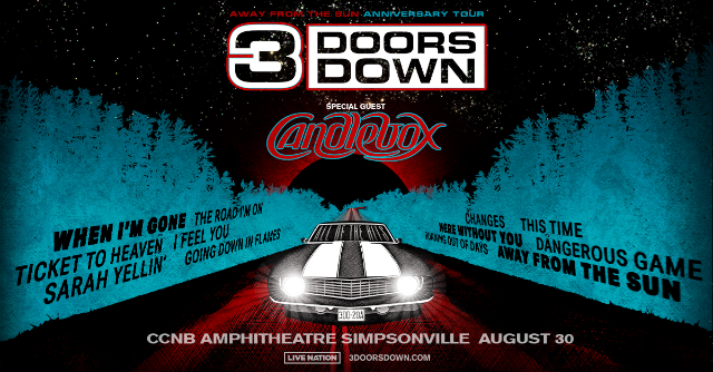 RULES: 3 Doors Down “Away From The Sun Anniversary Tour”