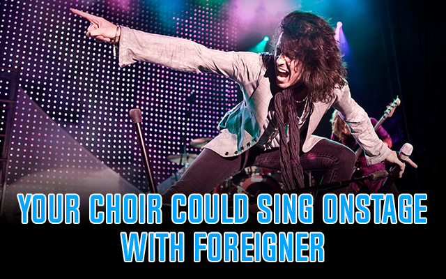 Perform Live With Foreigner!