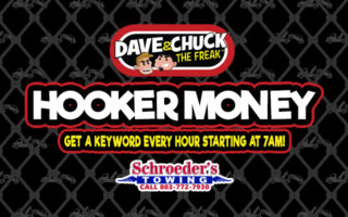 Freeloader’s Only: Dave & Chuck’s Hooker Money Keywords 10/2-10/6
