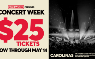 Live Nation Concert Week Means $25 All-In Tickets!